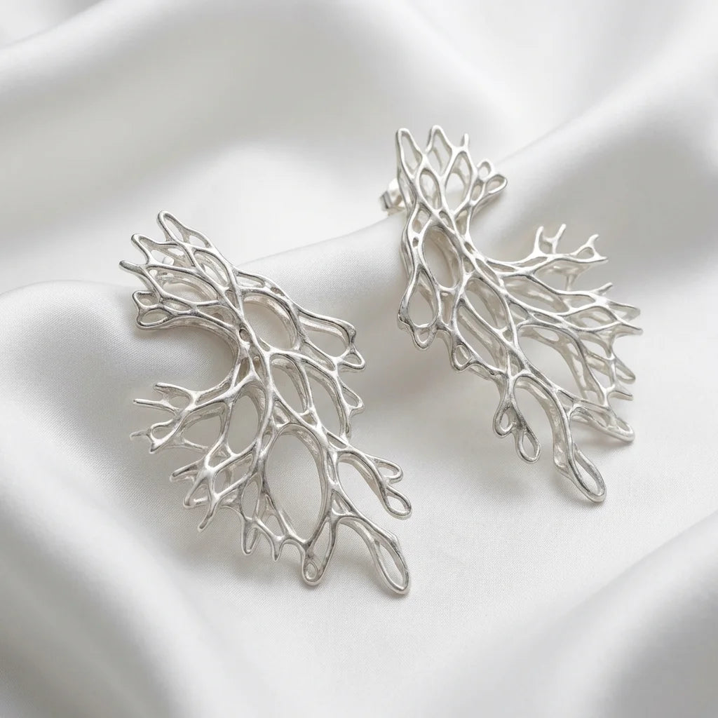 山顶地形浮雕吊坠(925银)