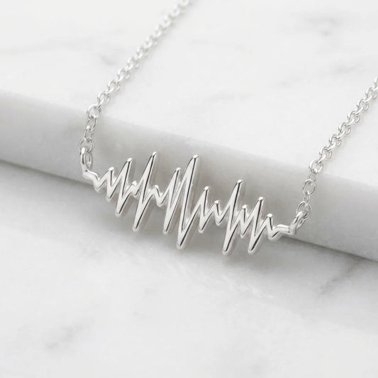 Soundwave Custom Necklace (Sterling Silver)