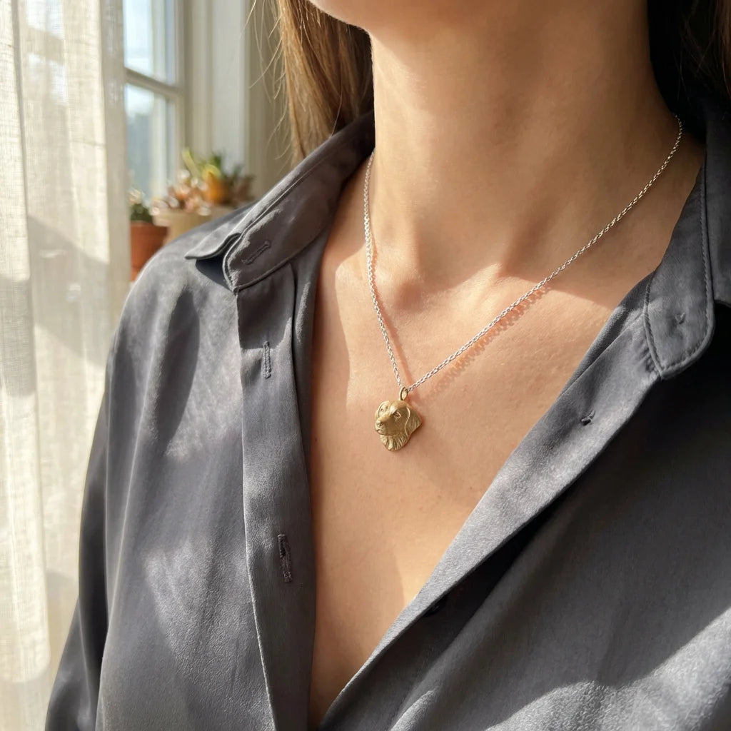 Neo-Gothic Thorny Necklace Lifestyle